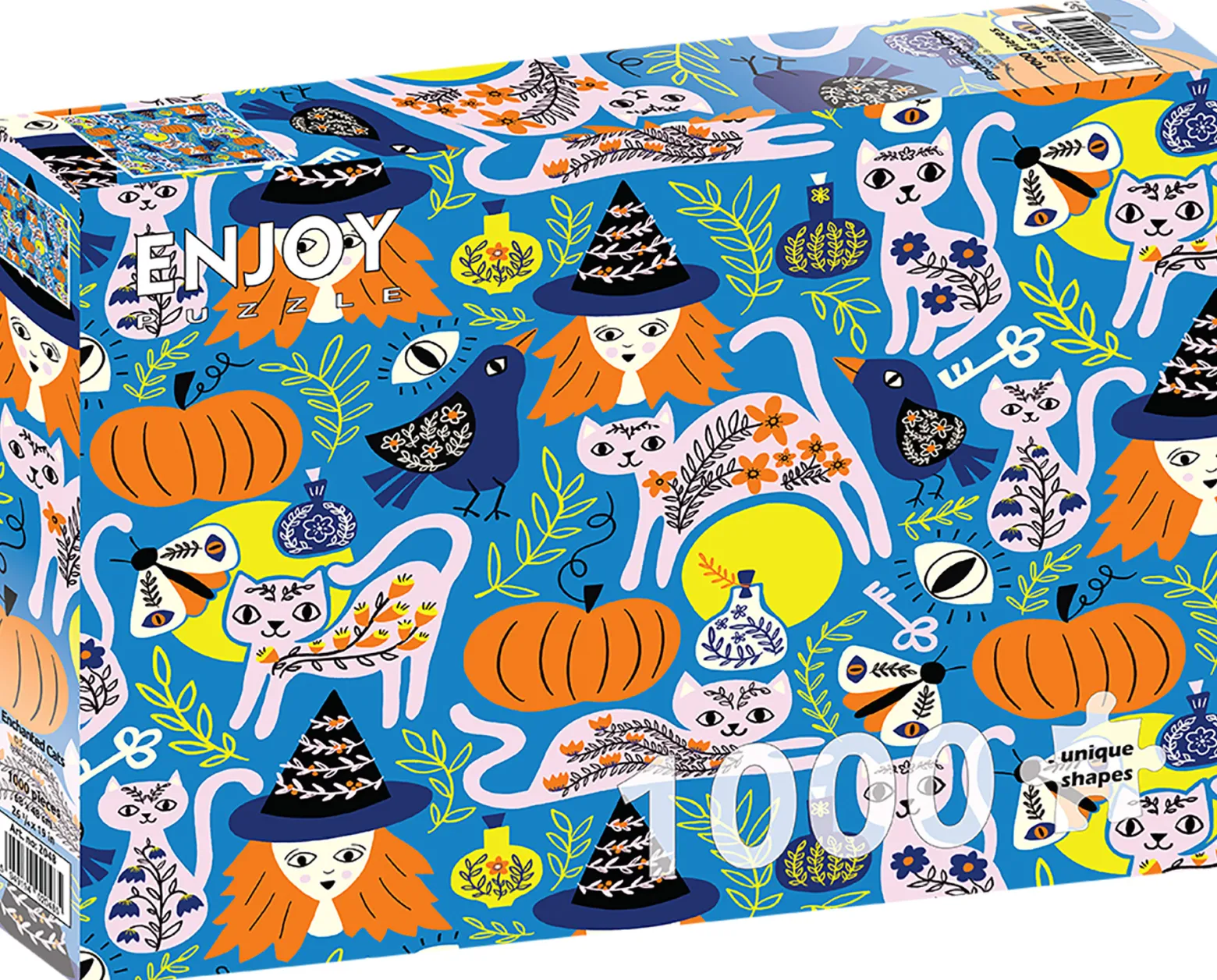 Puzzle 1000 el. Zaczarowane koty