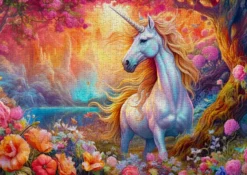 Puzzle 1000 el. Zaczarowany jednorożec
