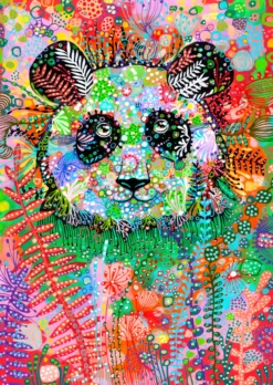 Puzzle 1500 el. Zagadkowa panda