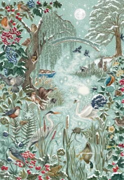 Puzzle 1000 el. Zamarznięta rzeka