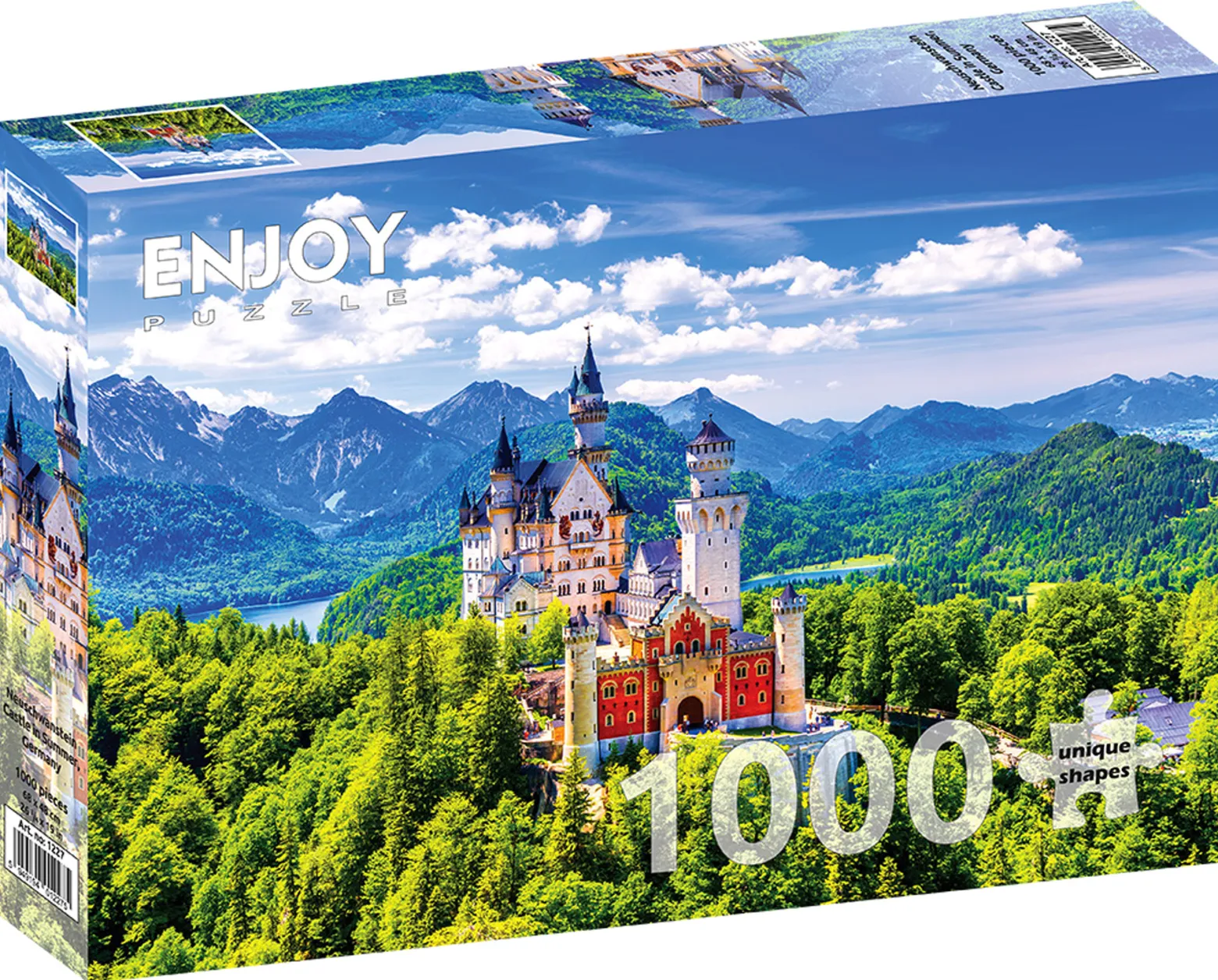 Puzzle 1000 el. Zamek Neuschwanstein / Niemcy