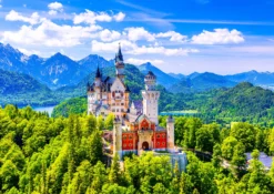 Puzzle 1000 el. Zamek Neuschwanstein / Niemcy