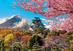 Puzzle 2000 el. Zamek Osaka / Japonia