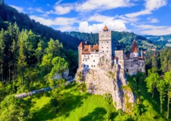 Puzzle 1000 el. Zamek w Branie / Siedmiogród / Rumunia