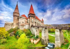 Puzzle 1000 el. Zamek w Hunedoarze / Siedmiogród / Rumunia