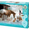 Puzzle 350 el. Zaśnieżone podwórko