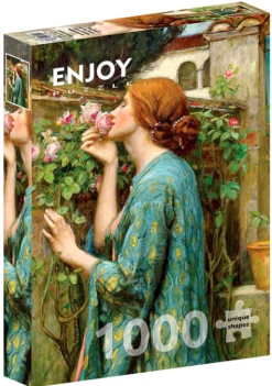 Puzzle 1000 el. Zapach róży, John William Waterhouse