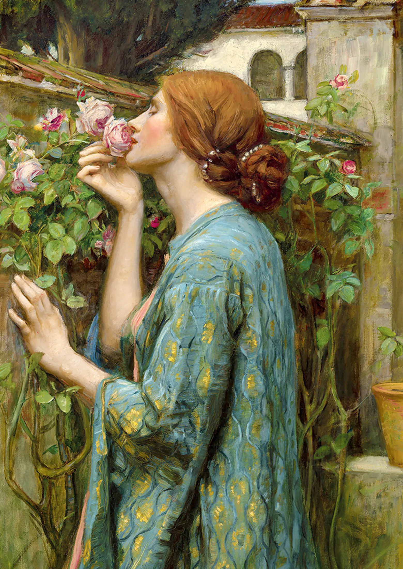 Puzzle 1000 el. Zapach róży, John William Waterhouse