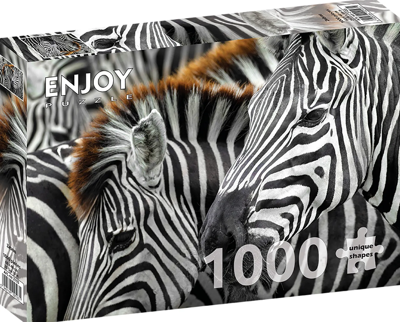 Puzzle 1000 el. Zebry