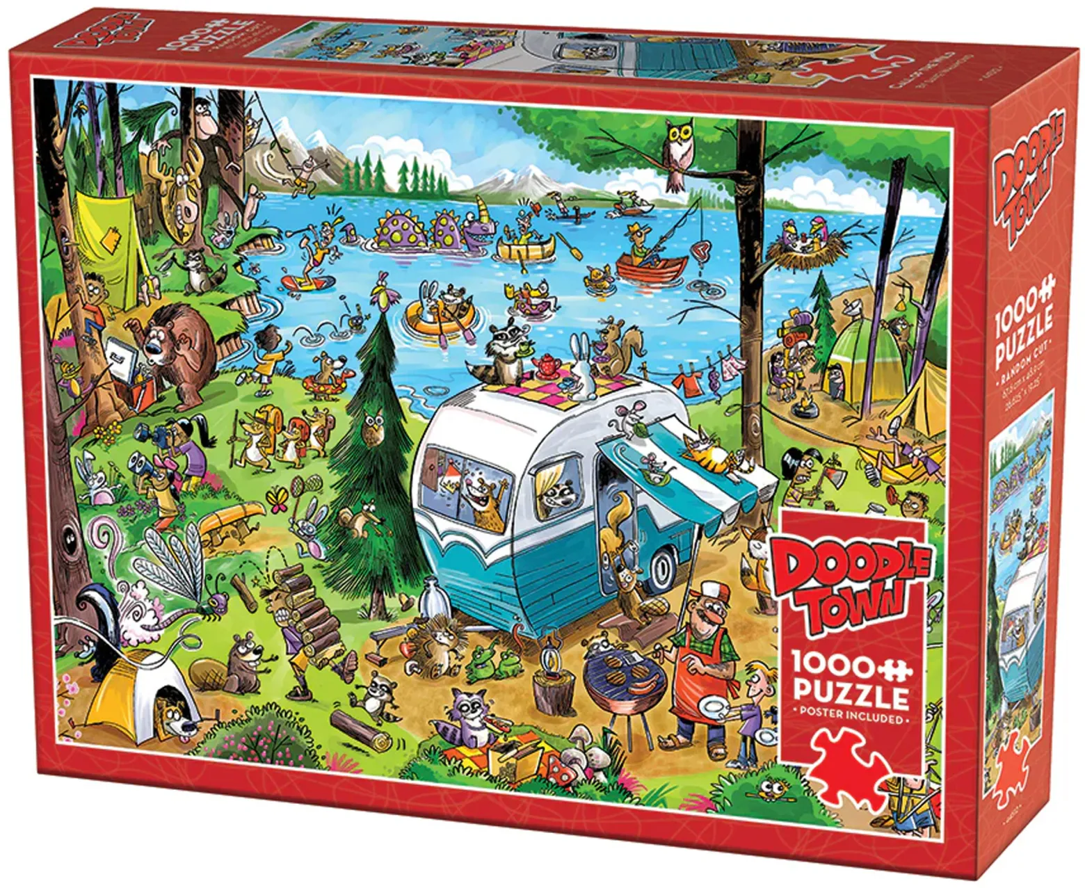 Puzzle 1000 el. Zew natury