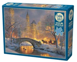 Puzzle 500 el. Zima w parku