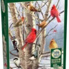 Puzzle 1000 el. Zimowe ptaki