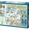 Puzzle 500 el. Zimowe ptaki