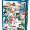 Puzzle 500 el. Zlot bałwanów