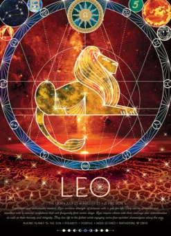 Puzzle 500 el. Znaki zodiaku: Lew