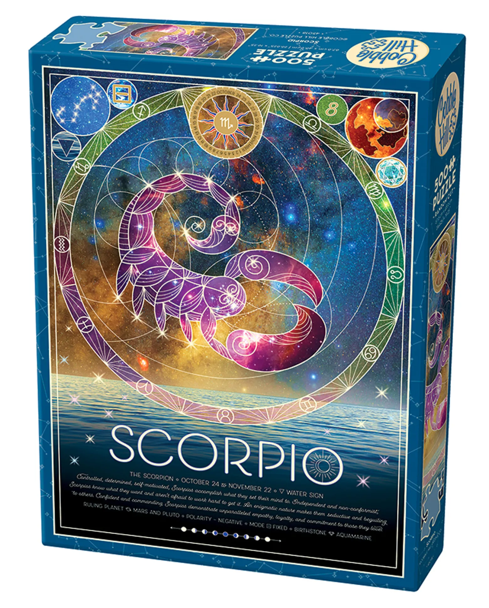 Puzzle 500 el. Znaki zodiaku: Skorpion