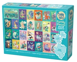 Puzzle 350 el. Zwierzęcy alfabet