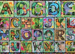 Puzzle 500 el. Zwierzęcy alfabet