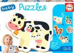 Puzzle 2-4 el. Zwierzęta hodowlane
