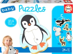 Puzzle 3-5 el. Zwierzęta polarne