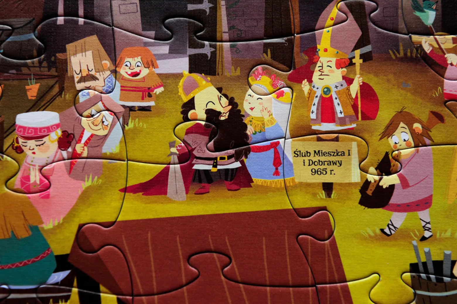 Puzzle historyczne - Początki państwa polskiego