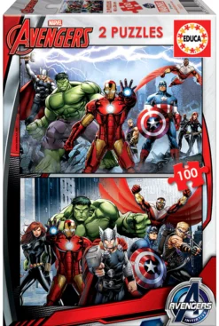 Puzzle 2 x 100 el. Avengers