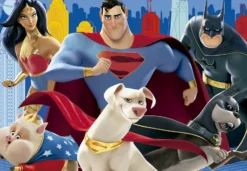 Puzzle 2 x 100 el. DC Liga Super Pets