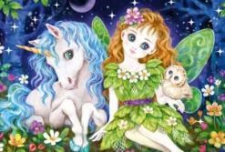Puzzle 3 x 48 el. Księżniczka, wróżka, syrenka