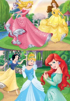 Puzzle 2 x 20 el. Księżniczki z bajek Disneya