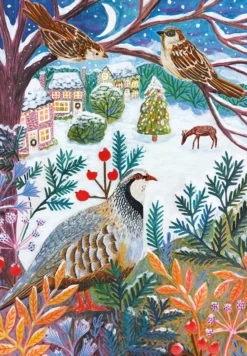 Puzzle 3 x 500 el. Mroźna fauna