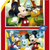 Puzzle 2 x 48 el. Myszka Miki