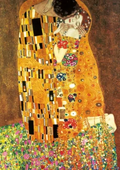 Puzzle 2 x 1000 el. Pocałunek / Dziewica, Gustav Klimt