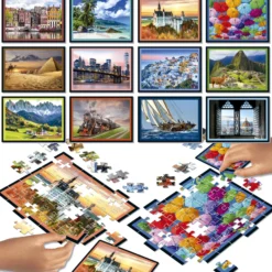 Puzzle 12 x 42 el. Podróże