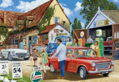 Puzzle 4 x 500 el. Rodzinna wycieczka