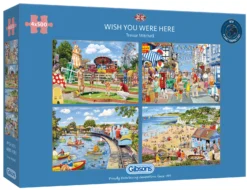 Puzzle 4 x 500 el. Szkoda, że Cię tu nie ma
