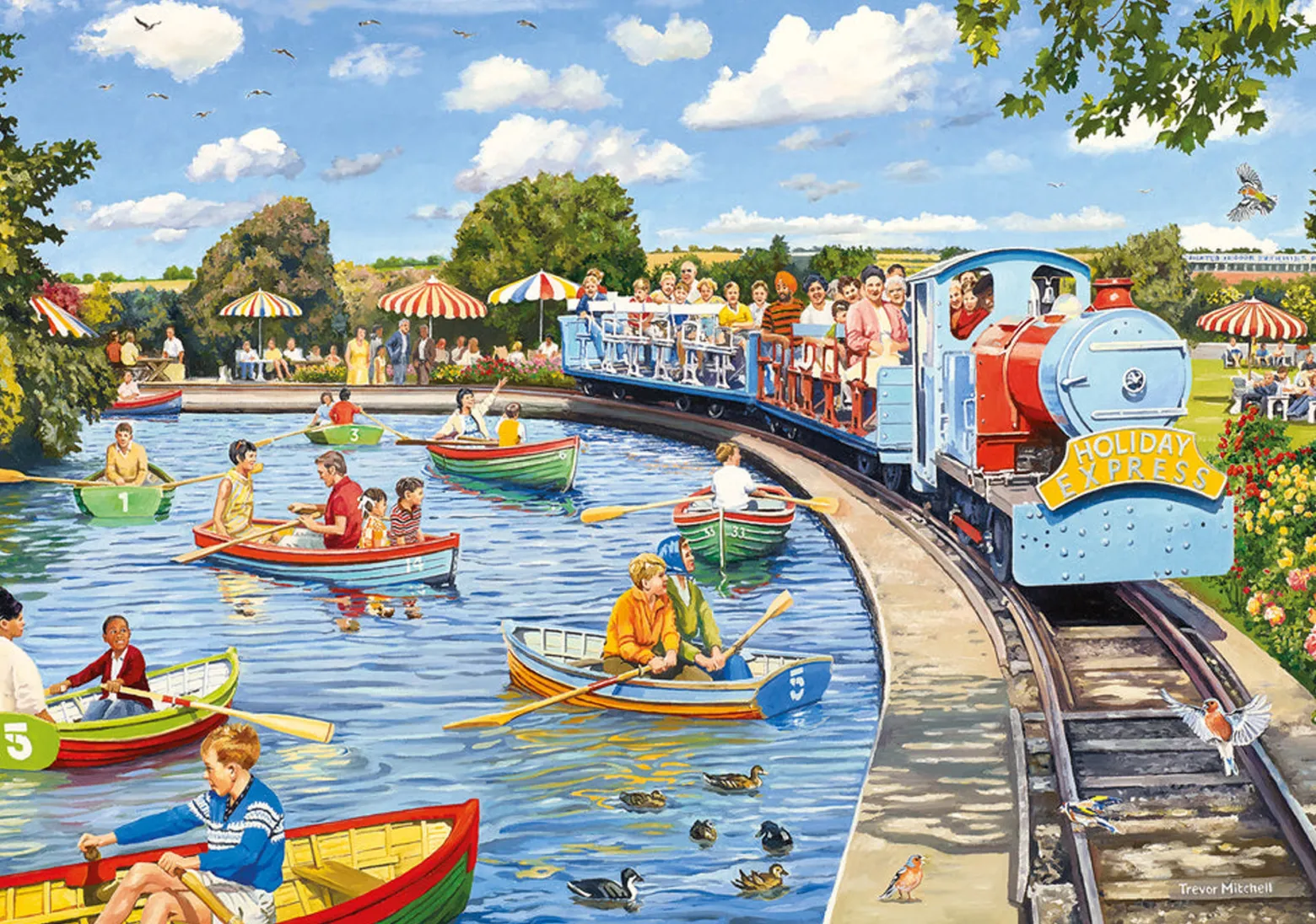 Puzzle 4 x 500 el. Szkoda, że Cię tu nie ma
