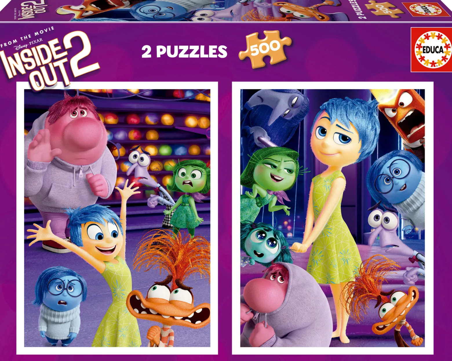 Puzzle 2 x 500 el. W głowie się nie mieści 2
