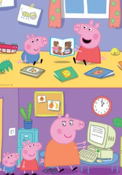 Puzzle 2 x 20 el. Świnka Peppa
