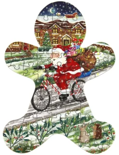 Puzzle 24 x 42-60 el. Świąteczne przygody (kalendarz adwentowy)
