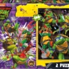 Puzzle 2 x 500 el. Wojownicze Żółwie Ninja