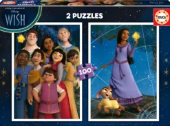 Puzzle 2 x 100 el. Życzenie