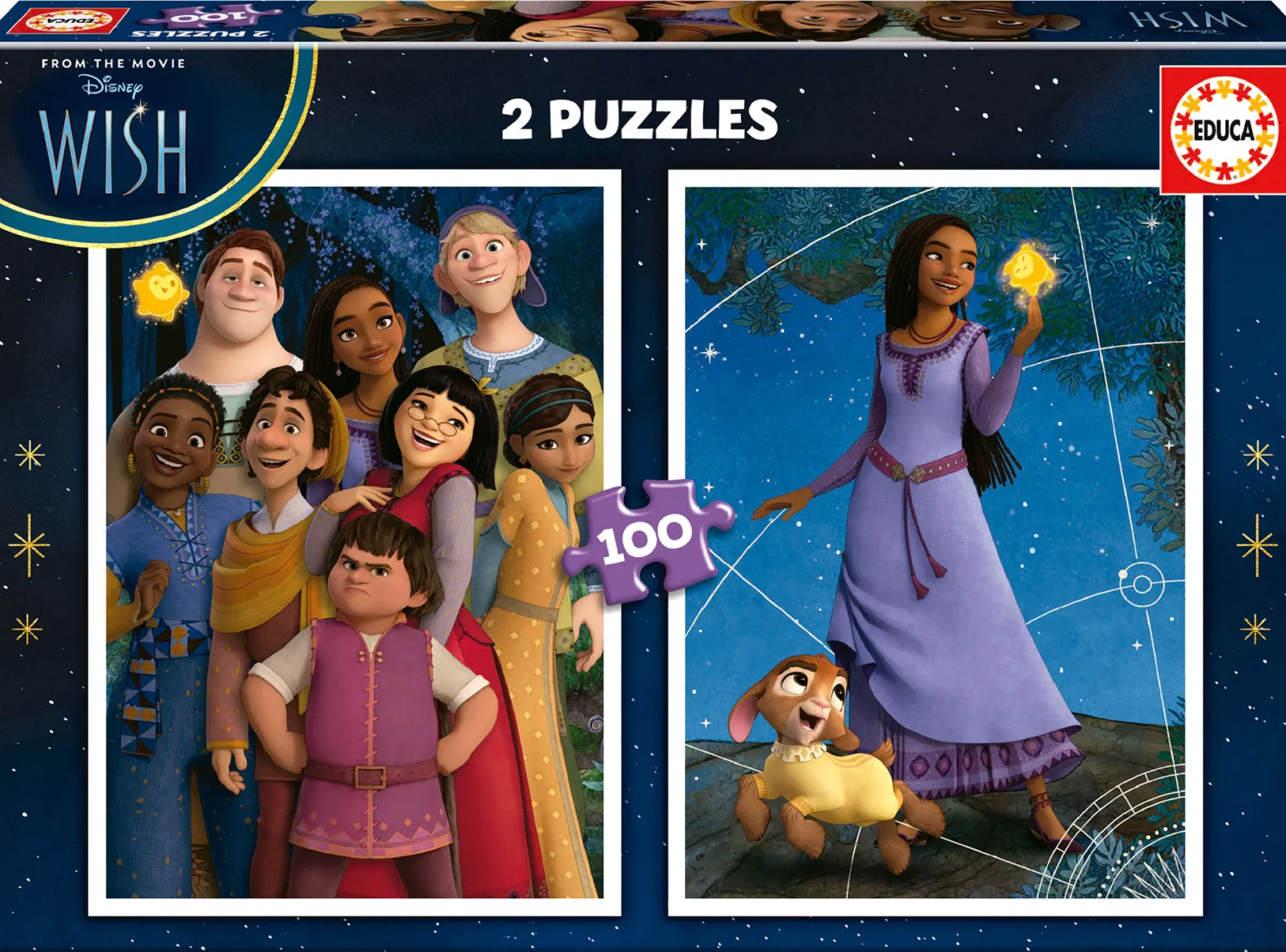 Puzzle 2 x 100 el. Życzenie