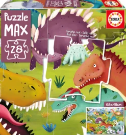 Puzzle XL 28 el. Dinozaury