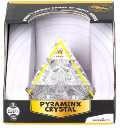 Pyraminx Crystal (edycja limitowana) - łamigłówka Recent Toys - poziom 3/5