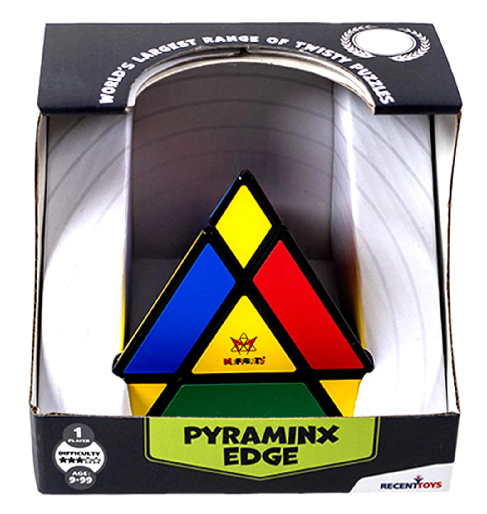 Pyraminx Edge - łamigłówka Recent Toys - poziom 3/5