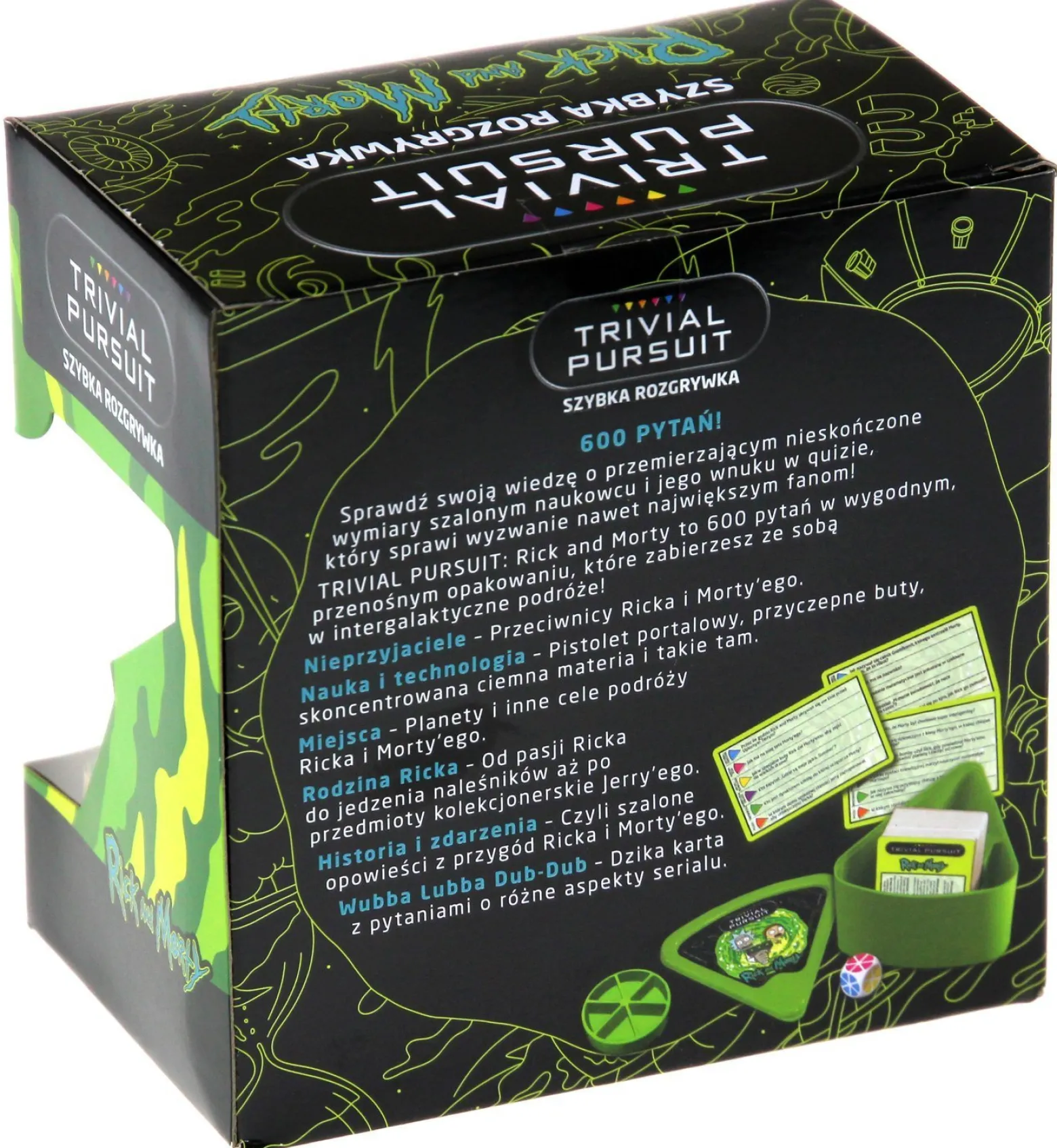 Quiz Rick i Morty - Trivial Pursuit