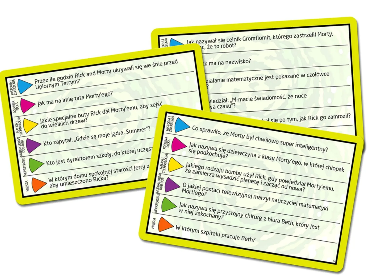 Quiz Rick i Morty - Trivial Pursuit