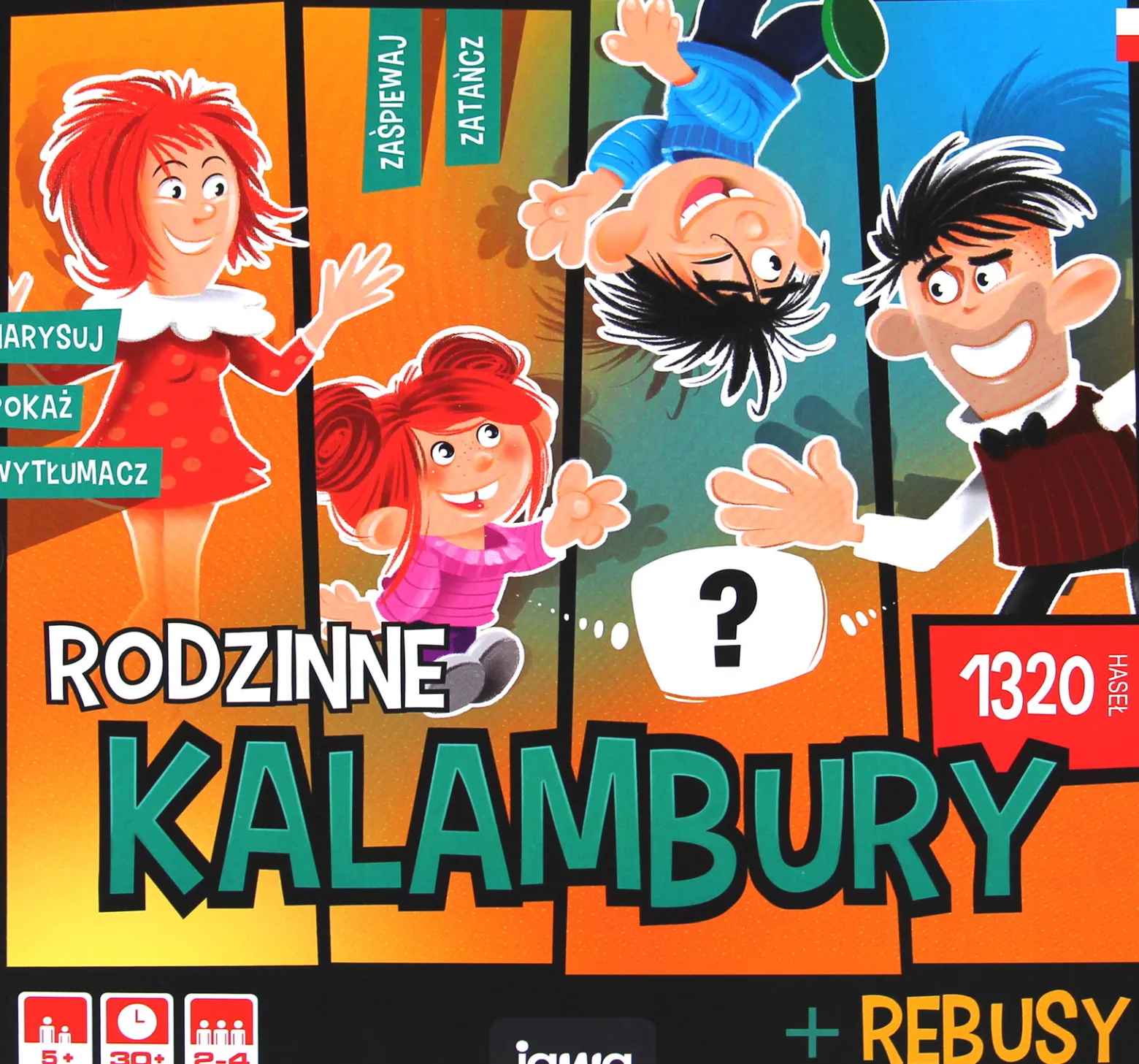 Rodzinne kalambury + rebusy