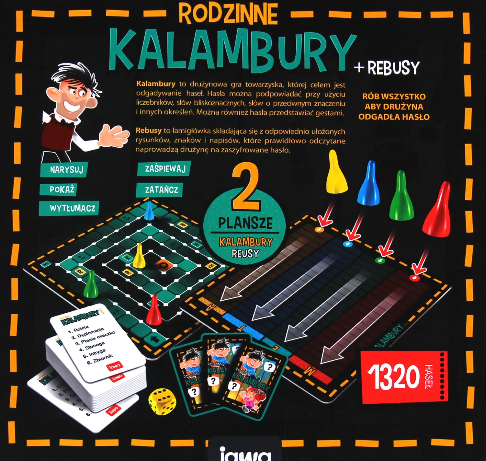 Rodzinne kalambury + rebusy