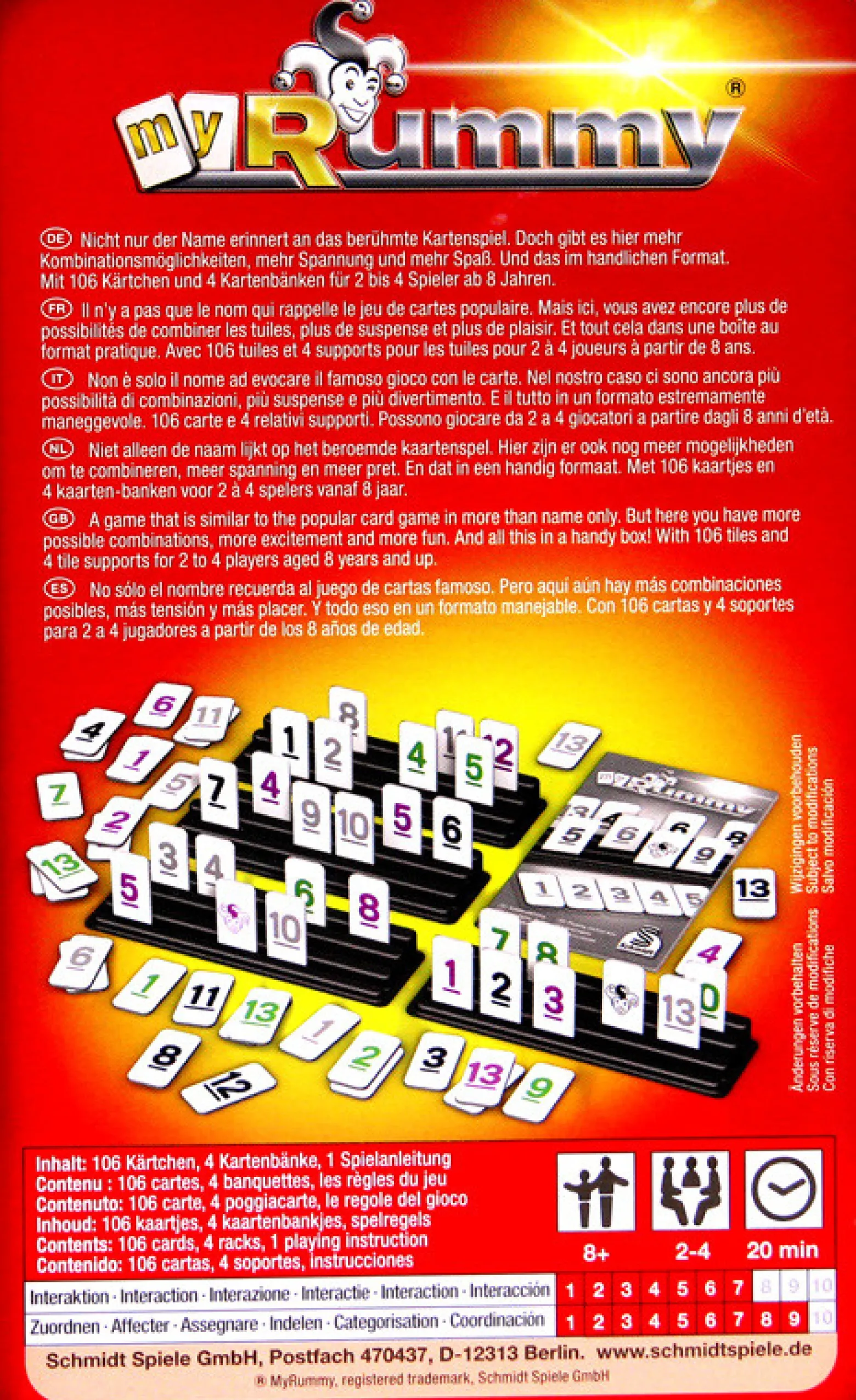 Rummy (w metalowej puszce)